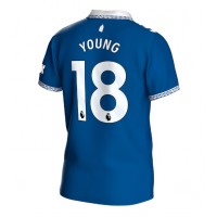 Camisa de time de futebol Everton Ashley Young #18 Replicas 1º Equipamento 2023-24 Manga Curta